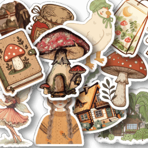 cottagecore stickers